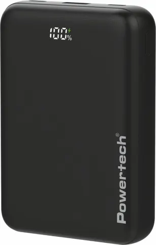 POWERTECH power bank PT-1503 με οθόνη, 20000mah, 22.5W, μαύρο
