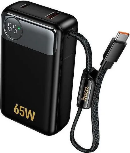 HOCO Q53 Skillful Powerbank, 12000MAH, PD65W, μαύρο — εικόνα 2
