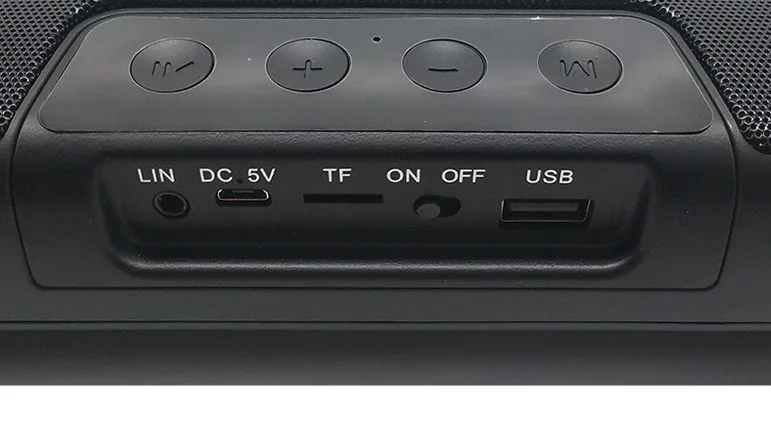 POWERTECH soundbar PT-989, 20W RMS, TWS, 3600mAh, μαύρο — εικόνα 5