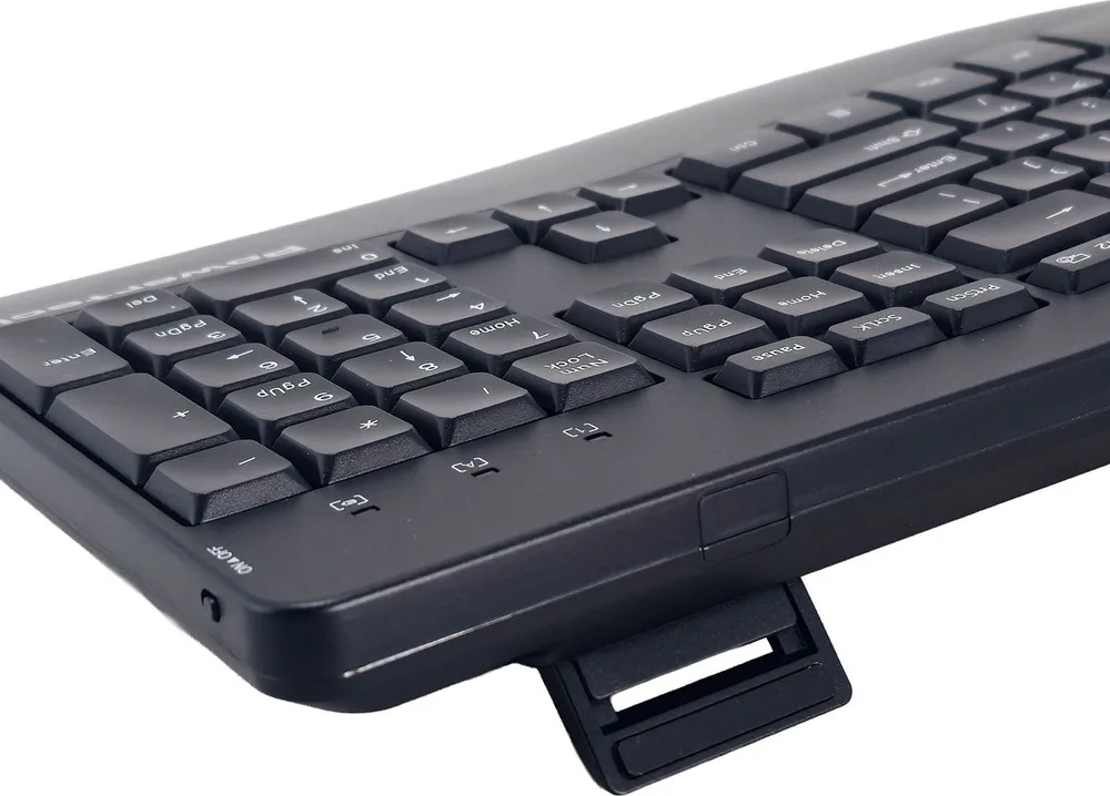 POWERTECH set ποντίκι & πληκτρολόγιο PT-1490, 2.4GHz & Bluetooth, μαύρο — εικόνα 3