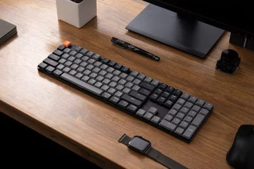 Keychron K5 V2 (K5X-B4) QMK Wireless Mechanical Keyboard Banana Switch RGB 100% US Layout — εικόνα 8