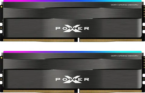 SILICON POWER μνήμη DDR4 Udimm Xpower Zenith, 2x 8GB, RGB, 3200MHz, CL16