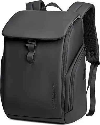 ARCTIC HUNTER τσάντα πλάτης B00558 με θήκη laptop 15.6", 24L, USB, μαύρη