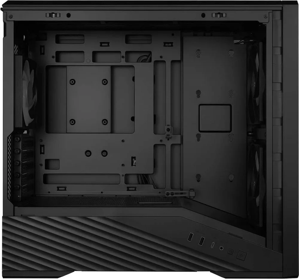 LIAN LI Vector V150 Black - w/ 3 x ARGB Fans + Hub - Infinity Mirror - Micro-ATX, Mini-ITX PC Case — εικόνα 5