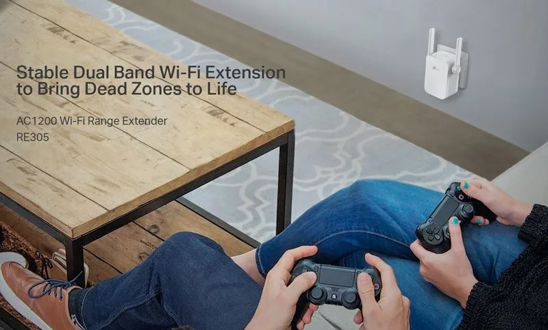 TP-LINK AC1200 Wi-Fi Range Extender RE305, dual band, V4.40 — εικόνα 4