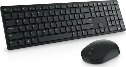 Dell KM5221W Pro Keyboard & Mouse Wireless Black Icelandic New Open Box