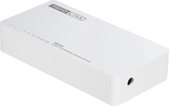 TOTOLINK 8-Port 10/100Mbps Desktop Switch — εικόνα 2