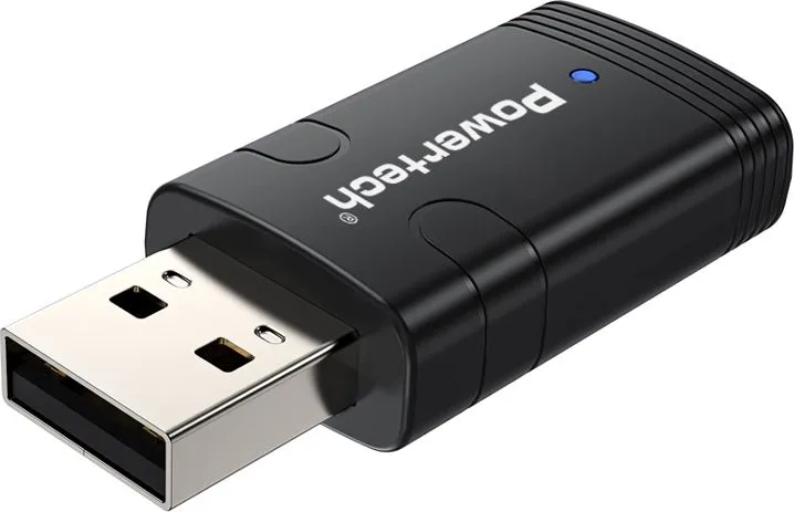 POWERTECH ασύρματος USB αντάπτορας δικτύου & Bluetooth 5.3 PT-1387, 900Mbps WiFi 6 — εικόνα 5