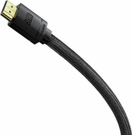 BASEUS High Definition Series, καλώδιο HDMI, 8K, 2m, μαύρο — εικόνα 2