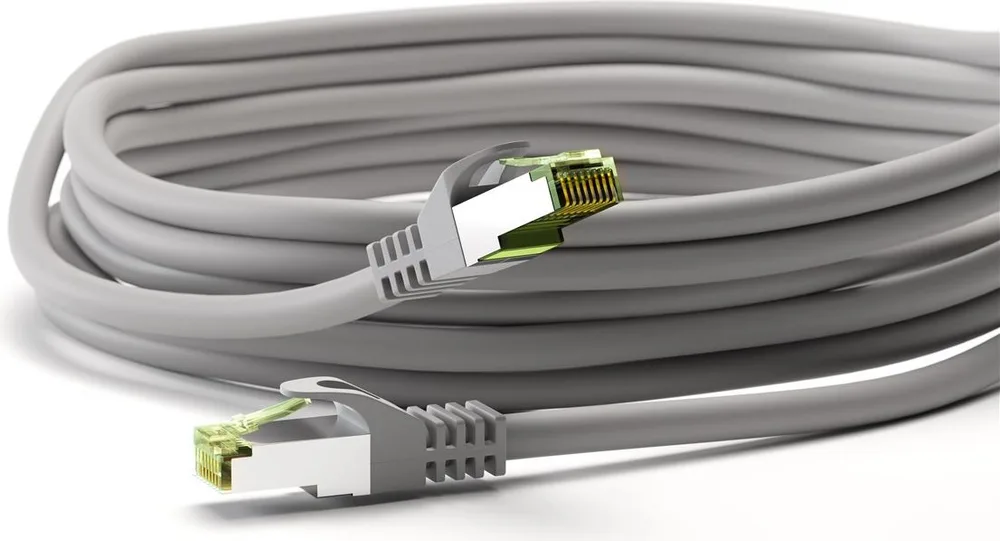 GOOBAY καλώδιο δικτύου 61119, CAT 8.1 S/FTP, copper, LSZH, 7.5m, γκρι — εικόνα 3