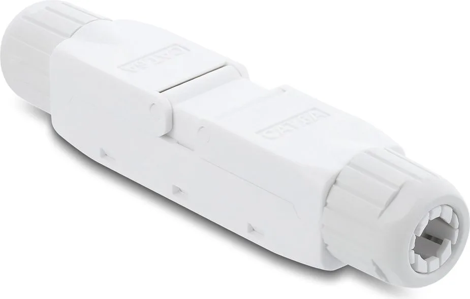 DELOCK σύνδεσμος LSA 91126, CAT 6A unshielded, tool-free, λευκός — εικόνα 3