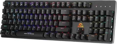 MARVO KG945 Gaming RGB μηχανικό οπτικό πληκτρολόγιο, αλουμινίου