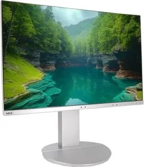 REF οθόνη NEC EA245WMI-2, Bezeless, 24in, FHD, TN, ασημί - Grade A- — εικόνα 2