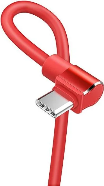 HOCO U37 καλώδιο Type-C Φορτισης+data 1.2m, κόκκινο — εικόνα 5