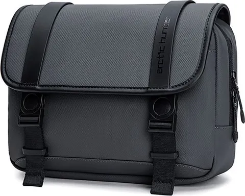 ARCTIC HUNTER τσάντα ώμου K00568 με θήκη tablet, 4L, γκρι