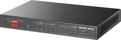 MERCUSYS Desktop Switch MS110GMP, 8x 10/100/1000Mbps PoE+, 2x Gigabit, Ver. 1.0