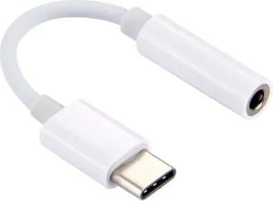 POWERTECH καλώδιο USB-C σε 3.5mm θηλυκό CAB-UC029, CM119B, λευκό