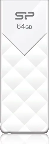 SILICON POWER USB Flash Ultima U03, 64GB, USB 2.0, λευκό