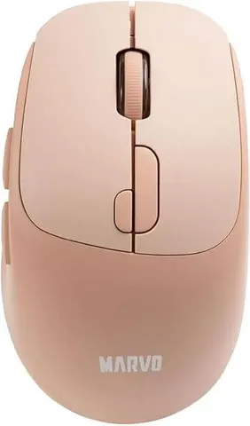 MARVO M809W ασύρματο ποντίκι, 1600DPI, ροζ