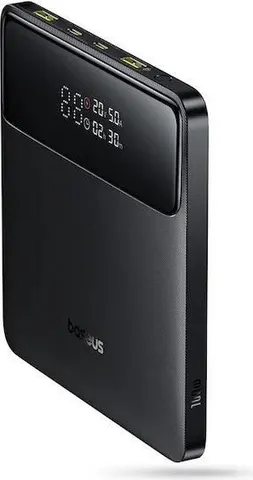 BASEUS H1, Powerbank ΓΡΗΓΟΡΗΣ φόρτισης, 20000MAh, 100W, με ΨΗΦΙΑΚΗ οθόνη, μαύρο