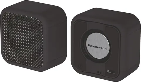 POWERTECH μίνι φορητό ηχείο TWS PT-1626, μαγνητικό, 5W, Bluetooth, 400mAh, μαύρο