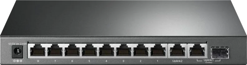 TP-LINK Desktop Switch TL-SG1210MP, 10-Port Gigabit, Ver 2.0 — εικόνα 2