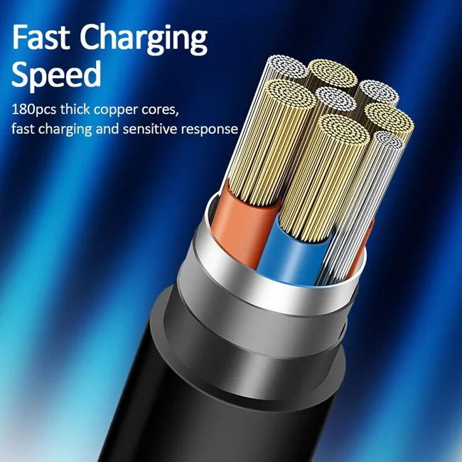 USAMS καλώδιο USB σε USB-C/Lightning/Micro USB US-SJ374, 10W, 1m, μαύρο — εικόνα 4