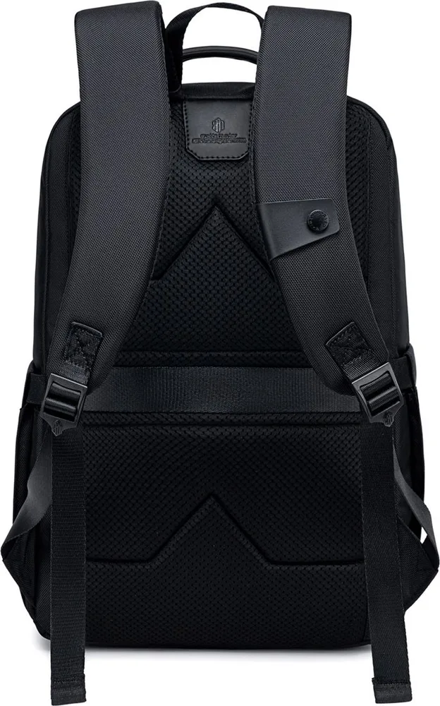 ARCTIC HUNTER τσάντα πλάτης B00670 με θήκη laptop 15.6", 15L, μαύρη — εικόνα 3
