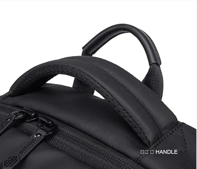 ARCTIC HUNTER τσάντα πλάτης B00534 με θήκη laptop 15.6", 21L, γκρι — εικόνα 4