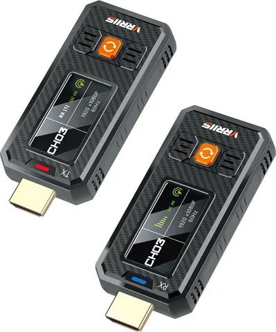 VRRIIS HDMI σύστημα ασύρματης μετάδοσης βίντεο WL087 Mini, 1080p, 2.4/5GHz, έως 350m
