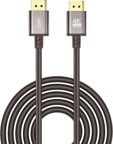XO GB018B καλώδιο Display Port Male-Male, 4K, 60HZ, 5m