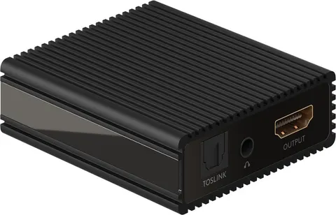 GOOBAY HDMI audio extractor 79138, 4K/30Hz, μαύρο
