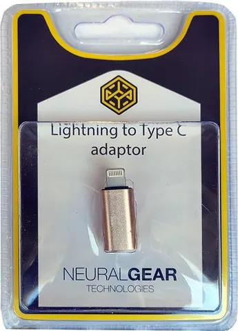NG ΑΝΤΑΠΤΟΡΑΣ LIGHTNING (αρσενικό) σε υποδοχή TYPE C (θυληκό), BLISTER