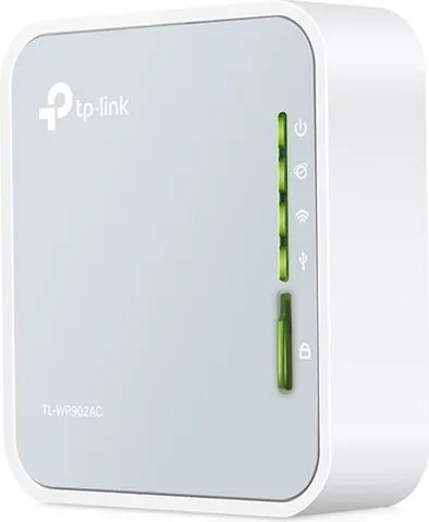 TP-LINK Wireless Travel Router TL-WR902AC, 750Mbps AC750, Ver. 1.0