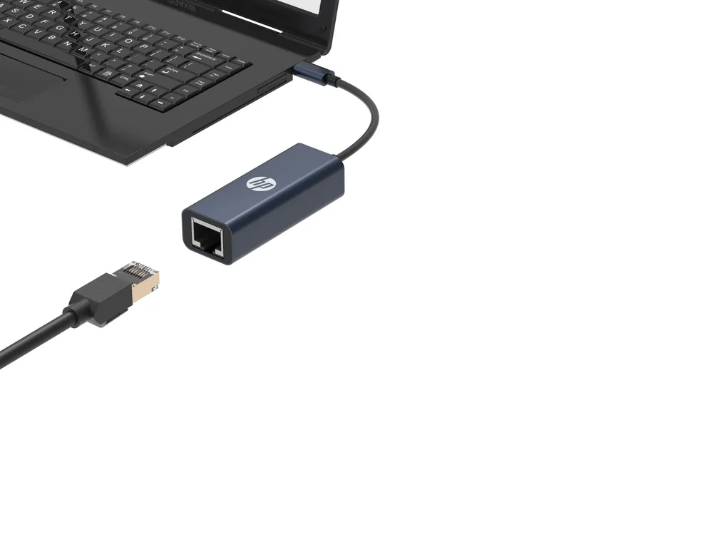 HP DHC-CT208 αντάπτορας Type-C ΣΕ RJ45 — εικόνα 2