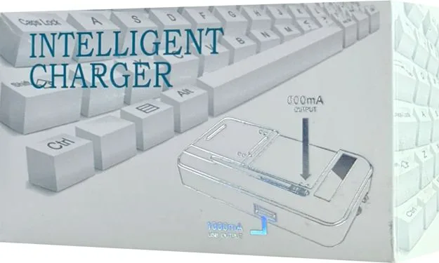 POWERTECH φορτιστής μπαταρίας κινητών QC64 με οθόνη, USB, μαύρος — εικόνα 6