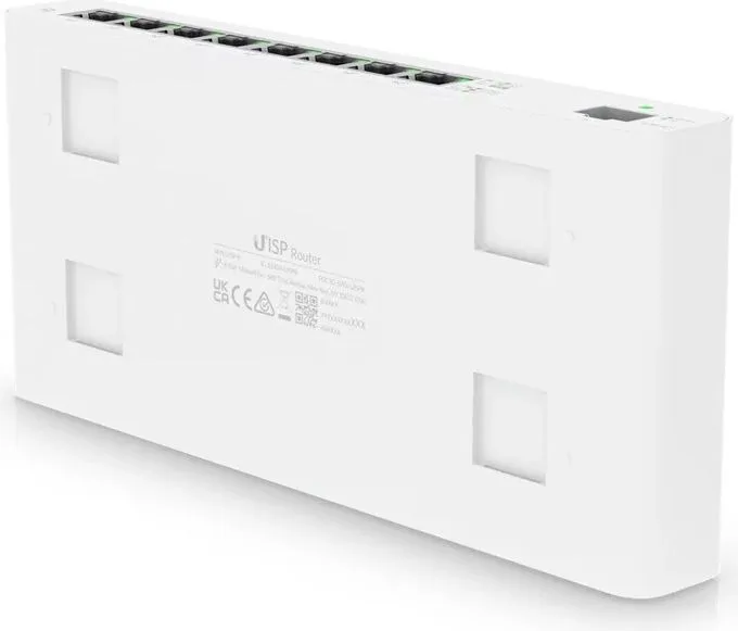UBIQUITI router UISP-R, 8x Gigabit Ethernet Θύρες, 1000Mbps, PoE 30W — εικόνα 4