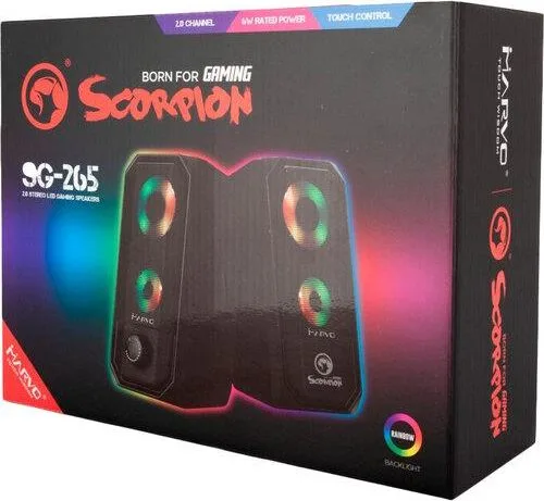 MARVO SG-265P RGB Gaming Speaker — εικόνα 2