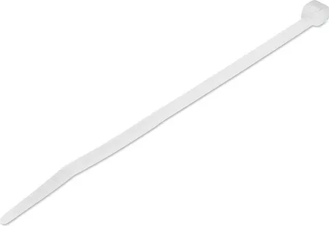 POWERTECH δεματικά καλωδίων TIES-065, 200x6.0mm, λευκά, 100τμχ