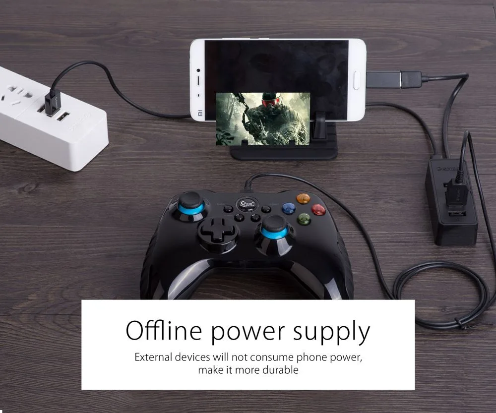 ORICO USB hub W5P-U2, 4x θυρών, USB 2.0, 480Mbps, USB σύνδεση, 1m καλώδιο, μαύρο — εικόνα 3