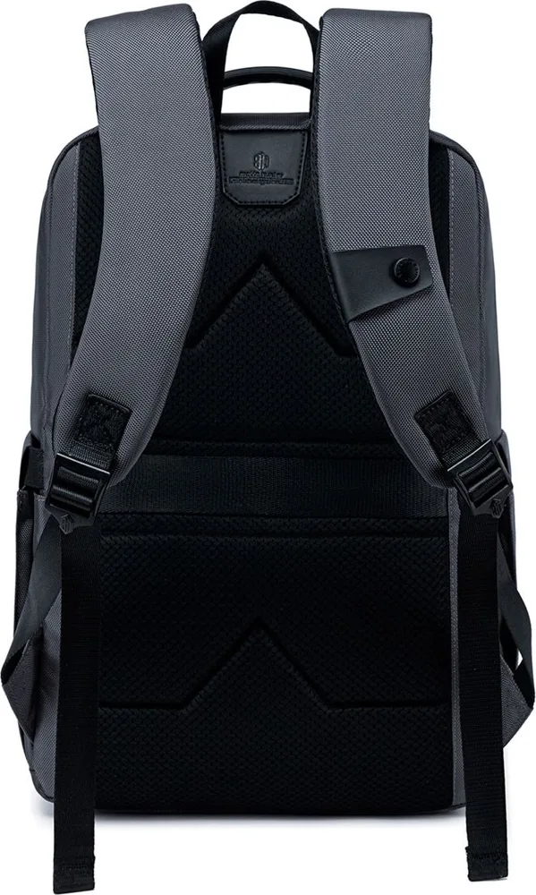 ARCTIC HUNTER τσάντα πλάτης B00670 με θήκη laptop 15.6", 15L, γκρι — εικόνα 3