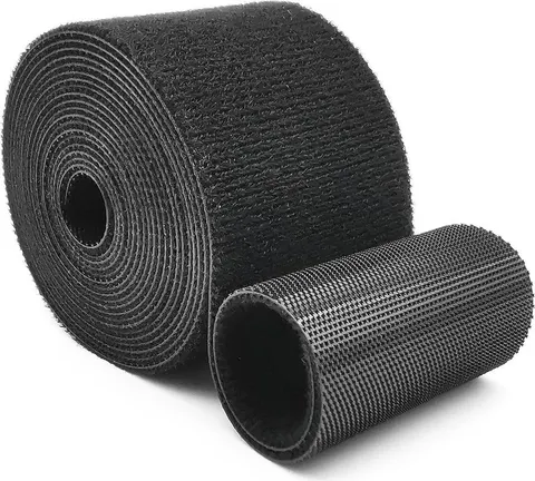 POWERTECH ταινία τύπου velcro TIES-079, 48mm, 3m, μαύρη