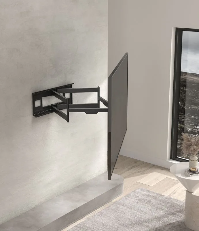 BRATECK επιτοίχια βάση τηλεόρασης LPA49-486XLD, 43-90", 80kg, heavy duty, full motion — εικόνα 2