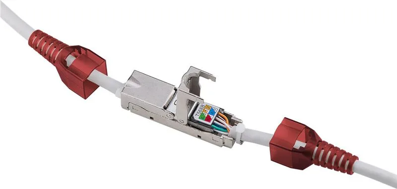 GOOBAY σύνδεσμος καλωδίων CAT 6 79577, STP, toolfree — εικόνα 2