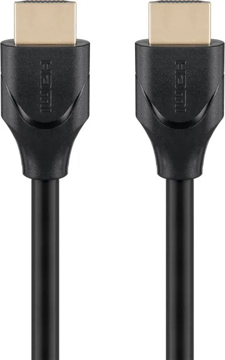 GOOBAY καλώδιο HDMI 2.1 61639, Ethernet ARC 8K/60Hz 48 Gbps, 1.5m, μαύρο — εικόνα 2