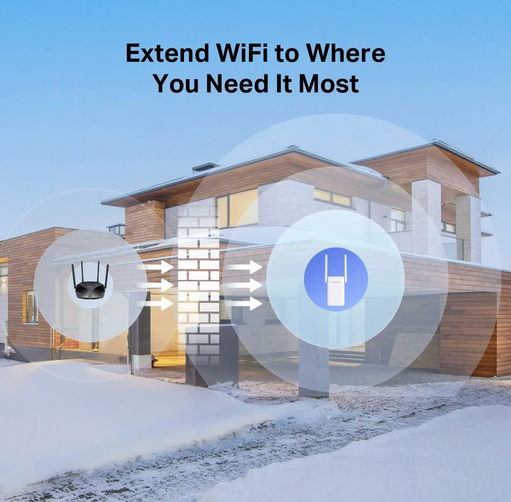 MERCUSYS range extender ME80X, WiFi 6, 3000Mbps AX3000, V1.0 — εικόνα 5