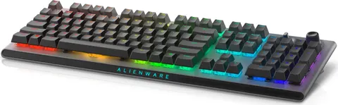 Dell Alienware AW920K Tri-Mode Gaming Keyboard Wireless/Bluetooth Black English US New Open Box Dark Side of the Moon