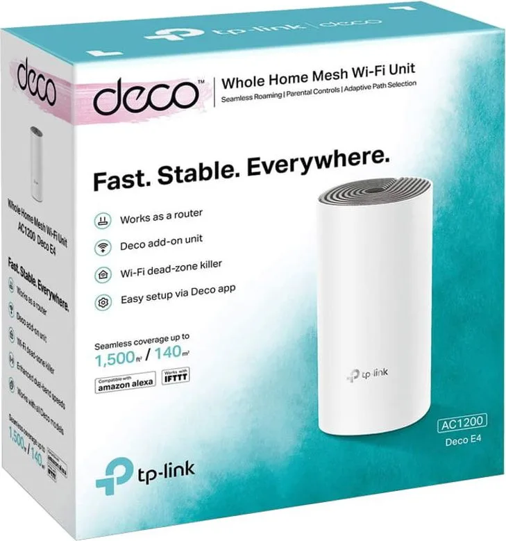 TP-LINK Home Mesh Wi-Fi System DECO E4, AC1200, Ver. 2.0 — εικόνα 7
