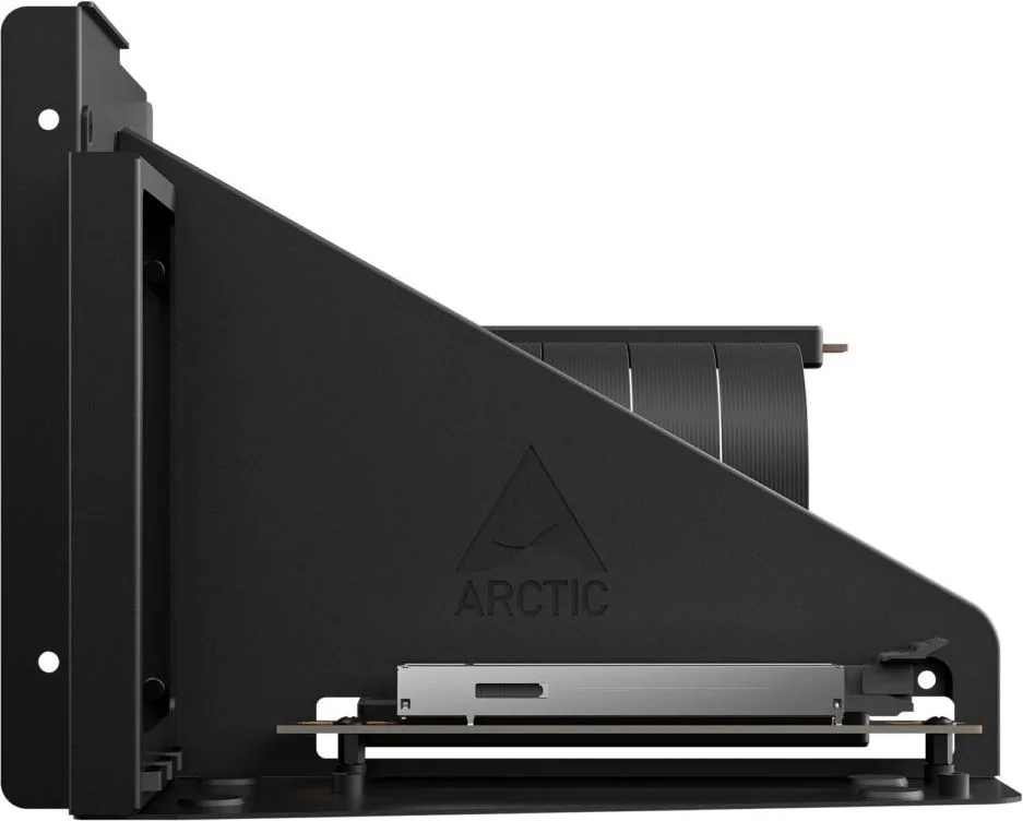 Arctic Accelero Vertical GPU Mount (Black) PCIe 4.0x16 riser cable 160mm — εικόνα 3