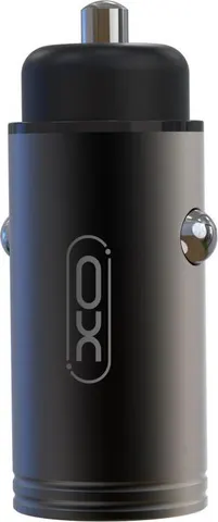 XO CC39 φορτιστής ΑΥΤΟΚΙΝΗΤΟΥ 18W QC3.0, ΜΕΤΑΛΛΙΚΟΣ, 1 θύρα, ΜΑΥΡΟΣ